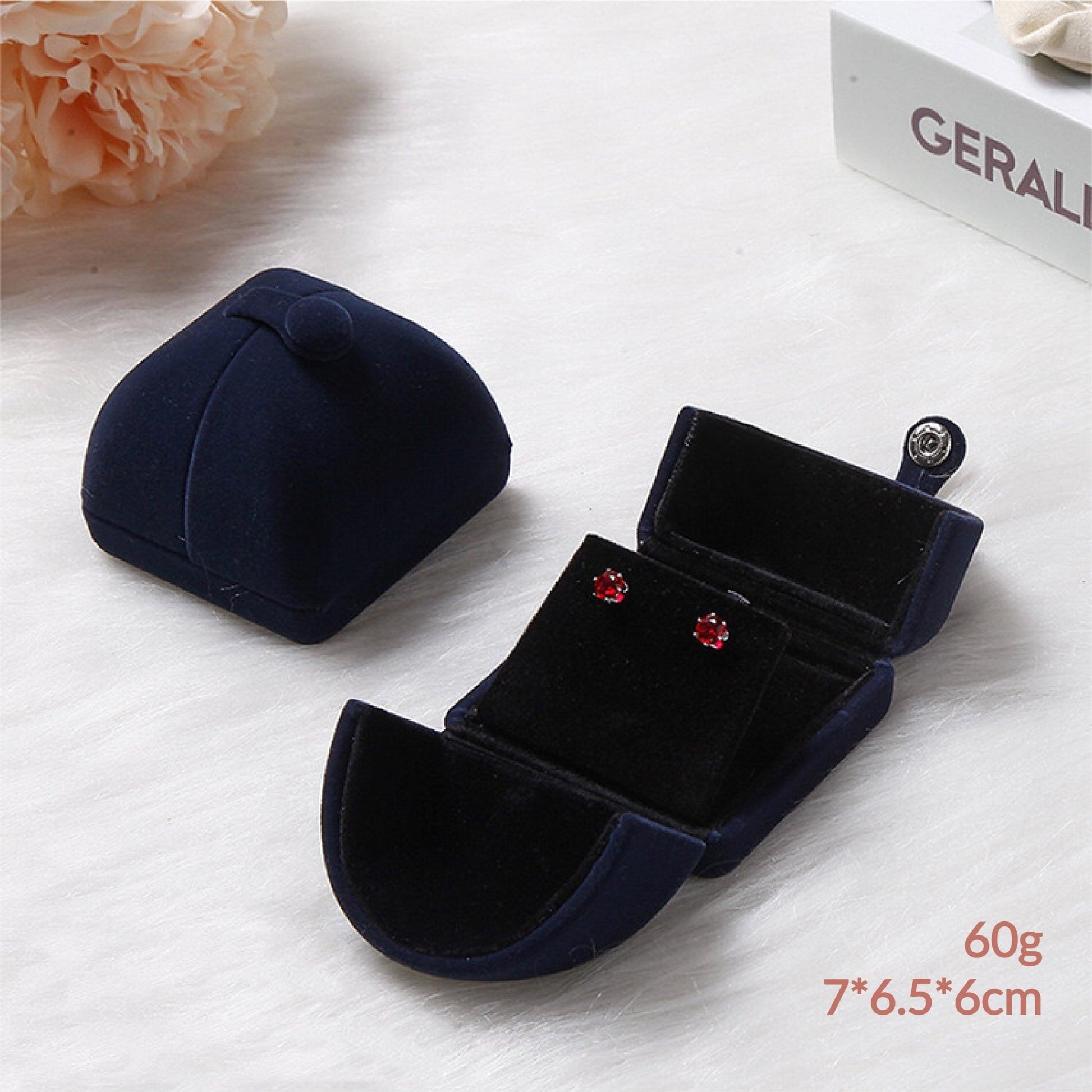 Velvet Jewelry Box - Abbott Atelier - Abbott Atelier