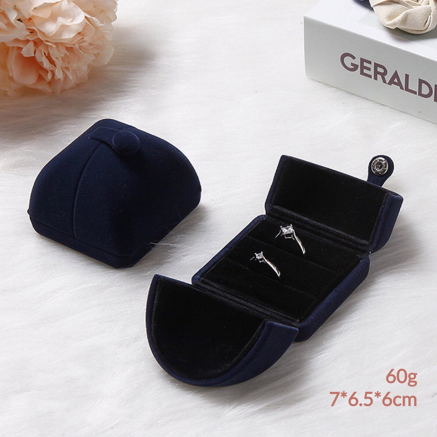 Velvet Jewelry Box - Abbott Atelier - Abbott Atelier