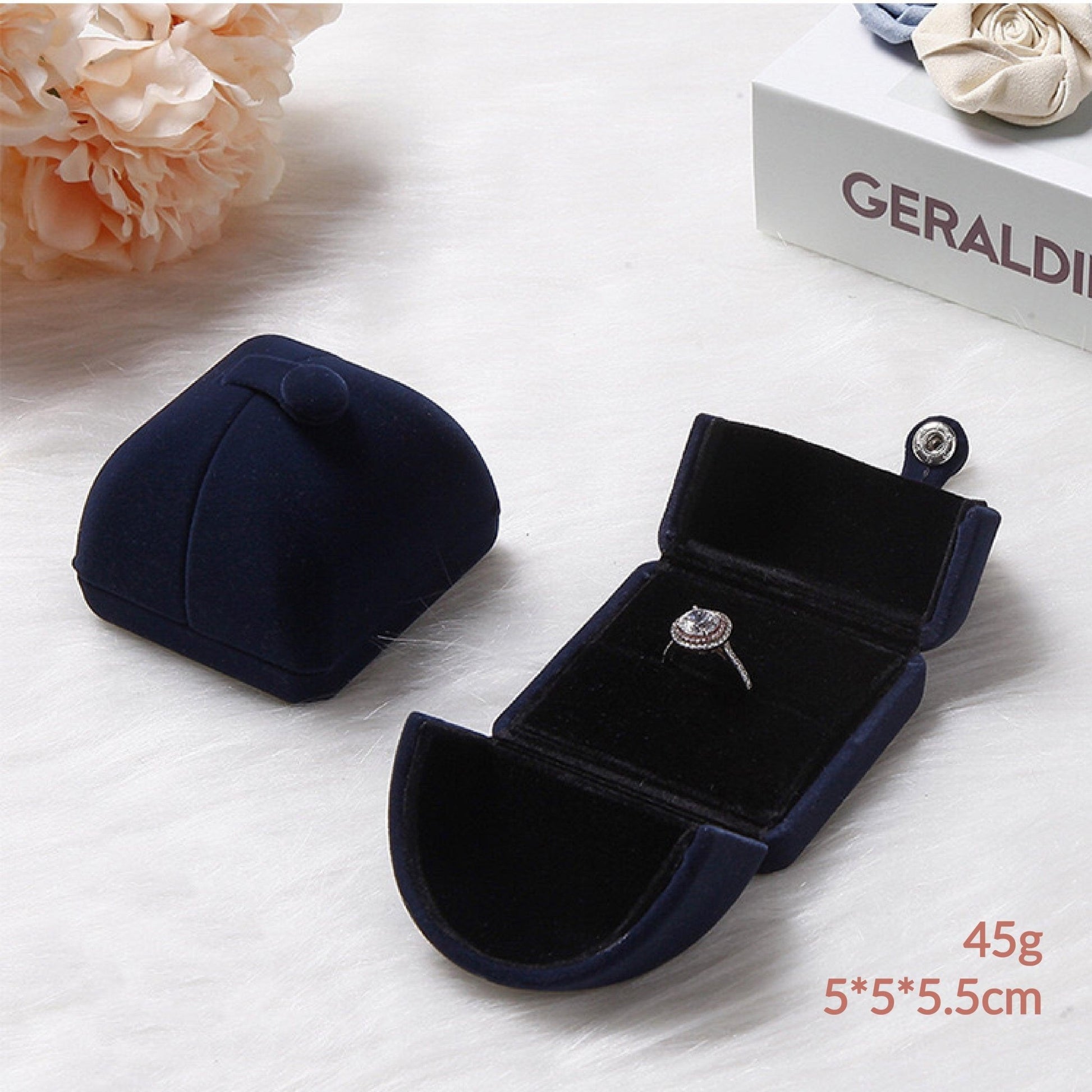 Velvet Jewelry Box - Abbott Atelier - Abbott Atelier