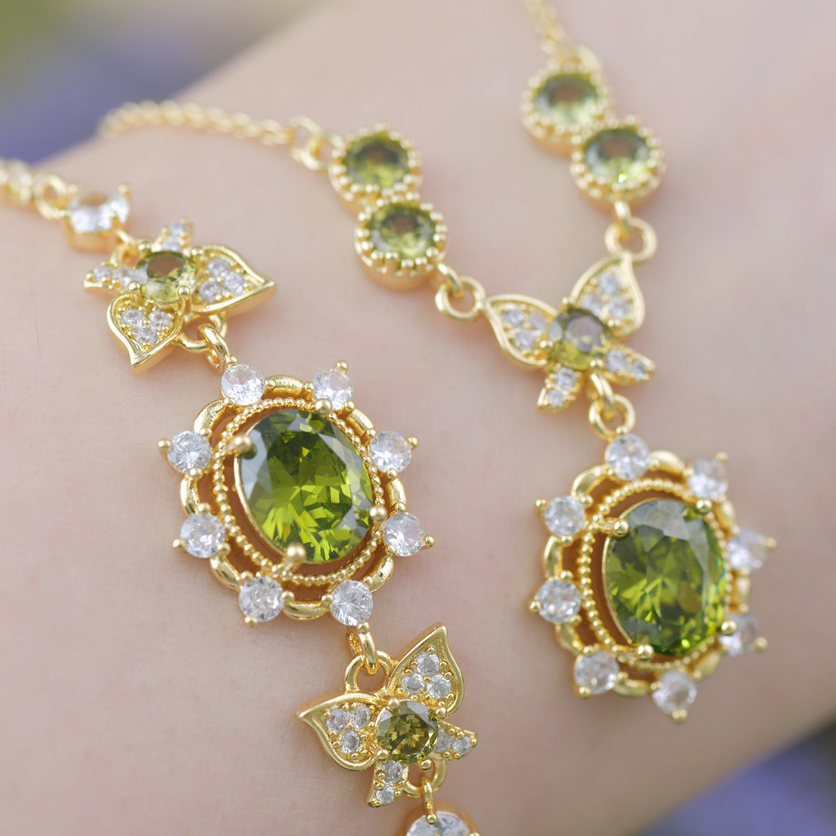Verdant Flutter Bracelet - Gold Plated - Abbott Atelier