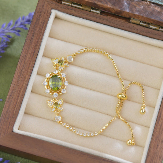 Verdant Flutter Bracelet - Gold Plated - Abbott Atelier