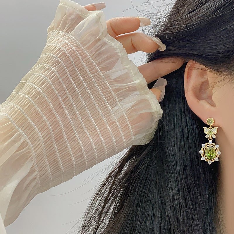 Verdant Flutter Earrings - Hypoallergenic - Abbott Atelier