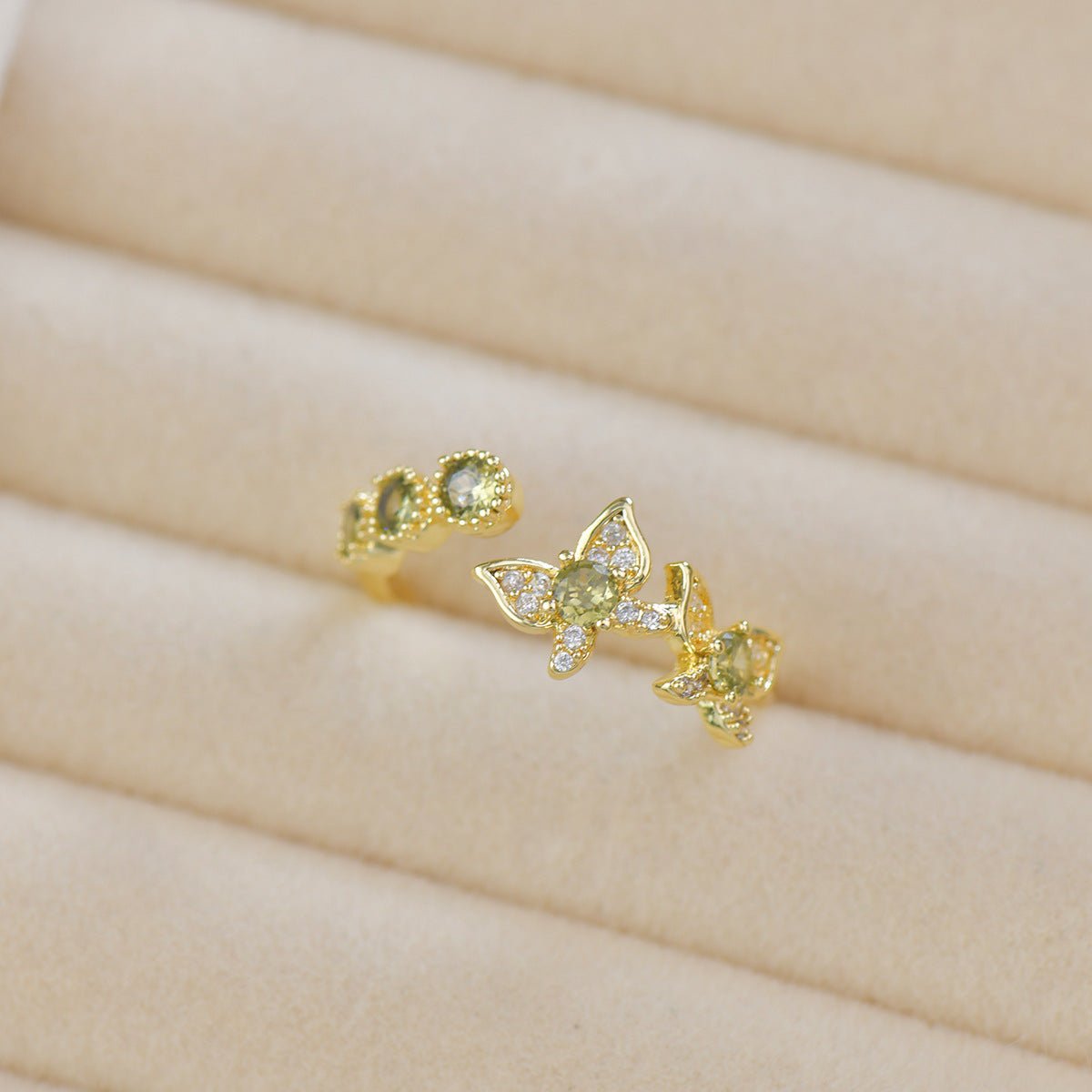 Verdant Flutter Ring - Gold - Plated - Abbott Atelier