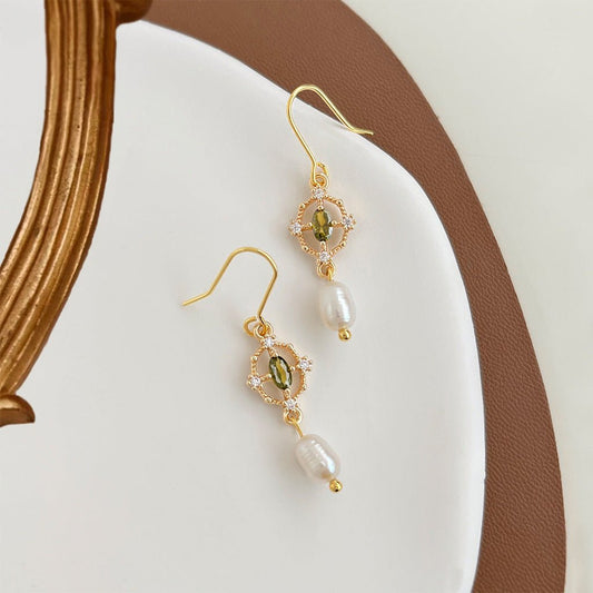 Verdant Heirloom Earrings - Hypoallergenic - Abbott Atelier