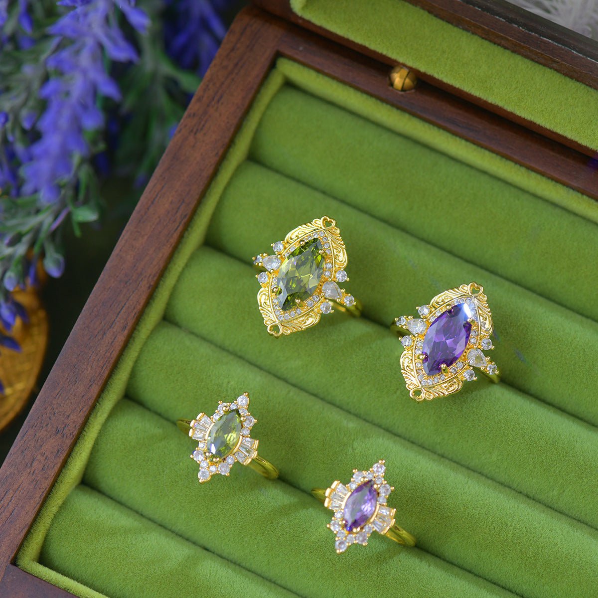 Verdant Heirloom Ring - Gold - Plated - Abbott Atelier