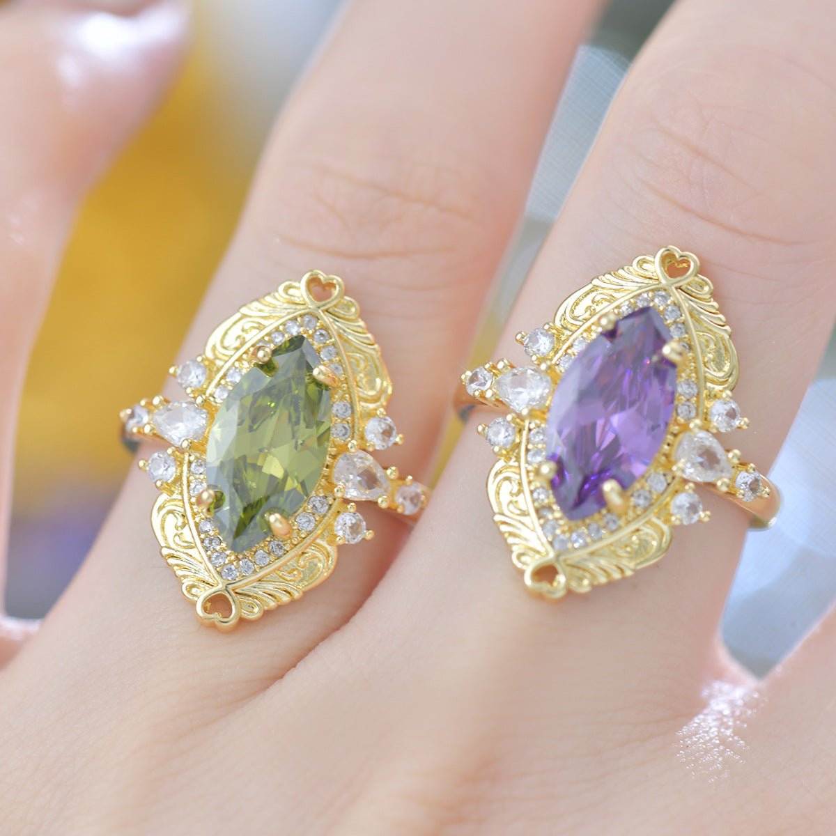 Verdant Heirloom Ring - Gold - Plated - Abbott Atelier