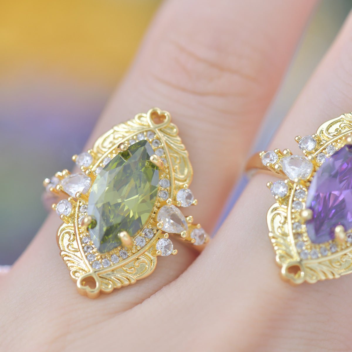 Verdant Heirloom Ring - Gold - Plated - Abbott Atelier