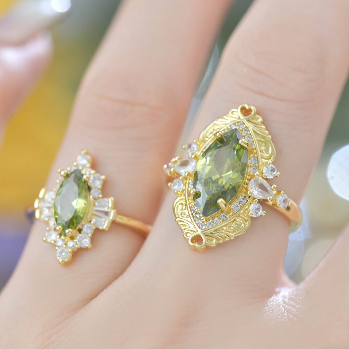 Verdant Heirloom Ring - Gold - Plated - Abbott Atelier