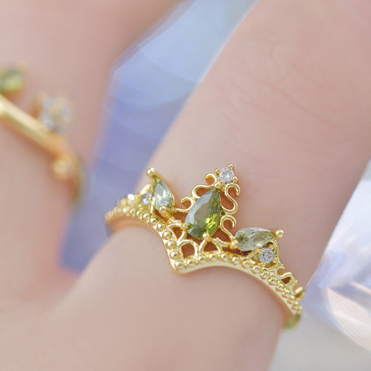 Verdant Tiara Ring - Gold - Plated - Abbott Atelier