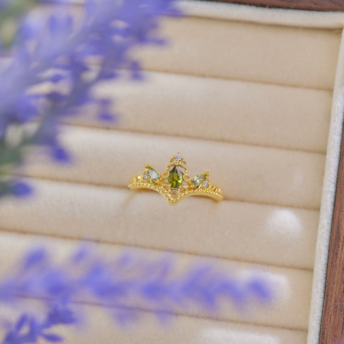 Verdant Tiara Ring - Gold - Plated - Abbott Atelier