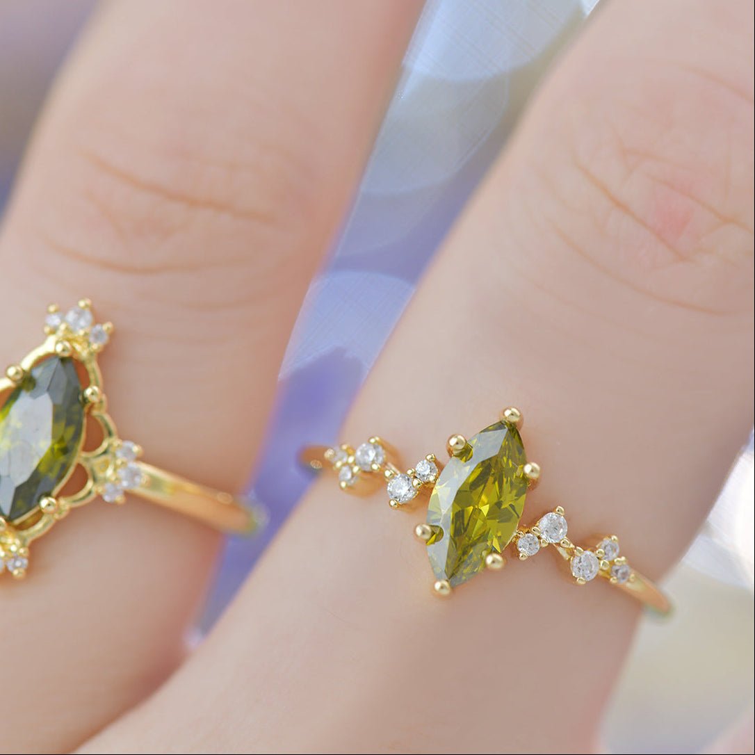 Verde Astra Ring - Gold - Plated - Abbott Atelier