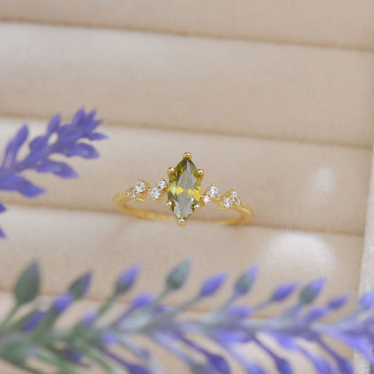 Verde Astra Ring - Gold - Plated - Abbott Atelier