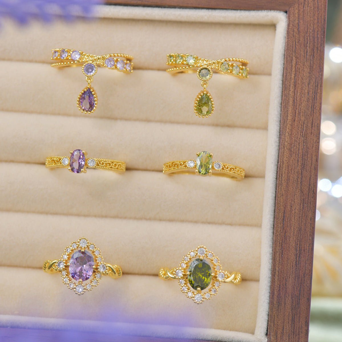 Verde Belle Ring - Gold - Plated - Abbott Atelier