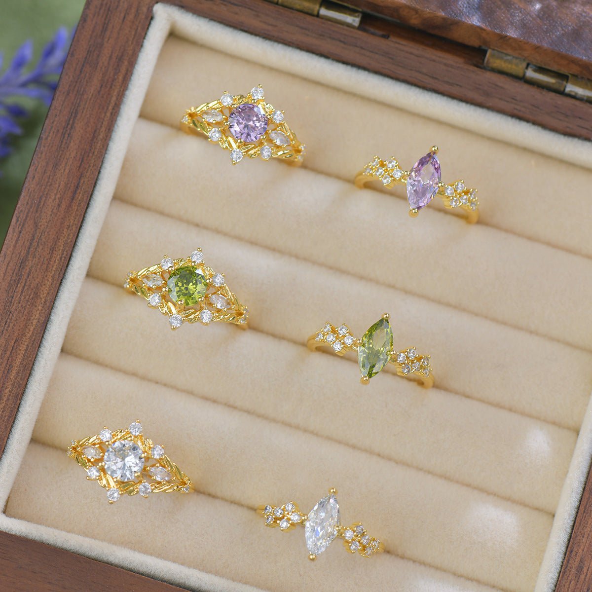 Verde Grove Ring - Gold - Plated - Abbott Atelier