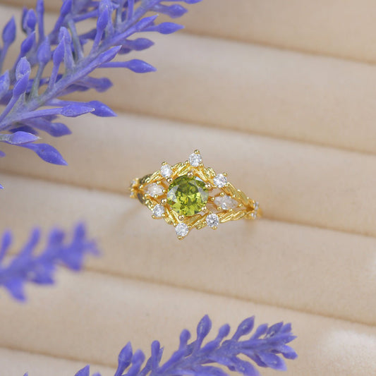 Verde Grove Ring - Gold - Plated - Abbott Atelier