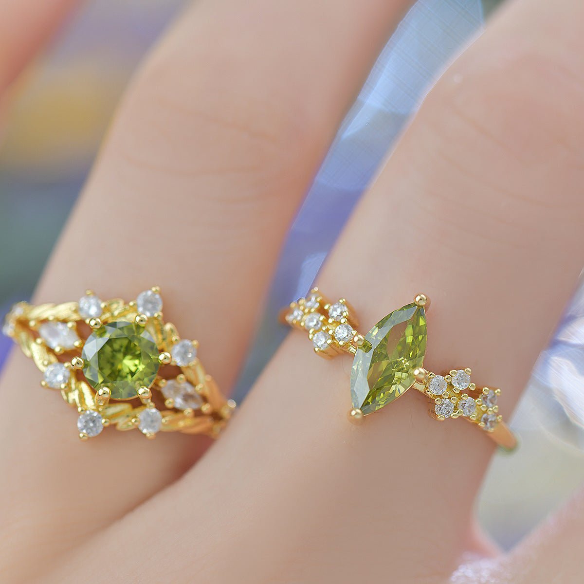 Verde Grove Ring - Gold - Plated - Abbott Atelier