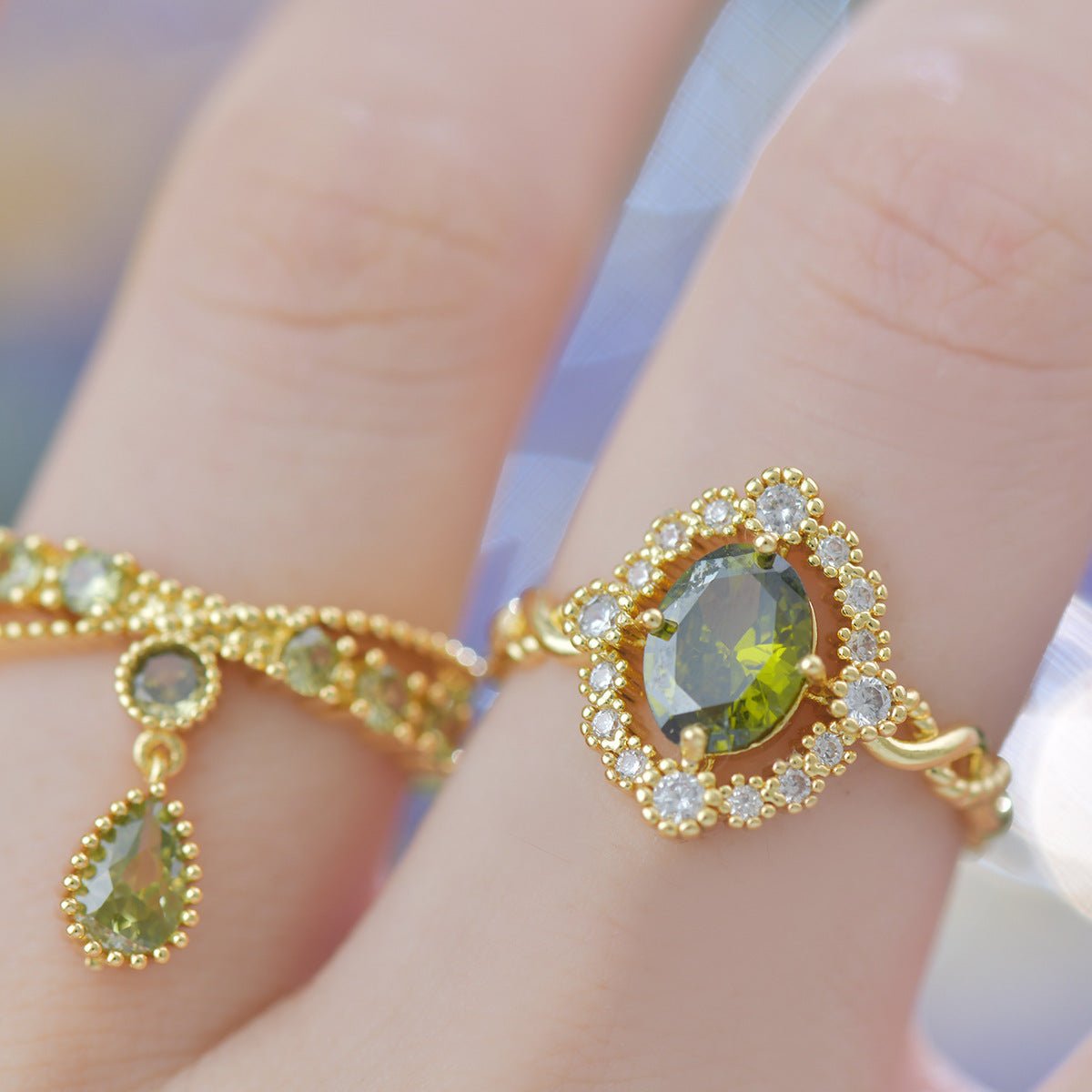 Verde Laurel Ring - Gold - Plated - Abbott Atelier