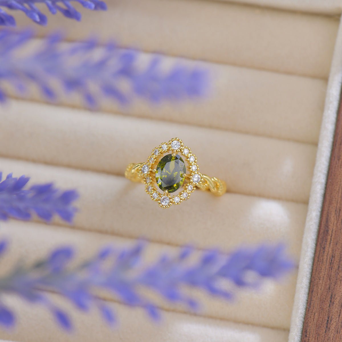 Verde Laurel Ring - Gold - Plated - Abbott Atelier