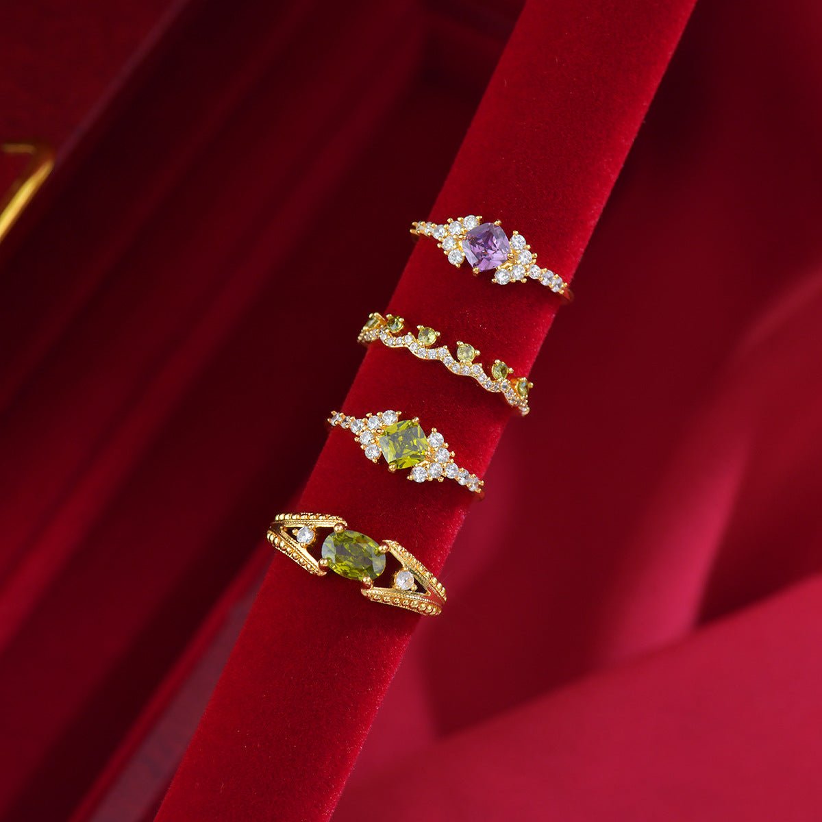 Verde Reliquary Ring - Gold - Plated - Abbott Atelier