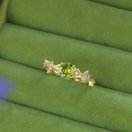 Verde Starlet Ring - Gold - Plated - Abbott Atelier