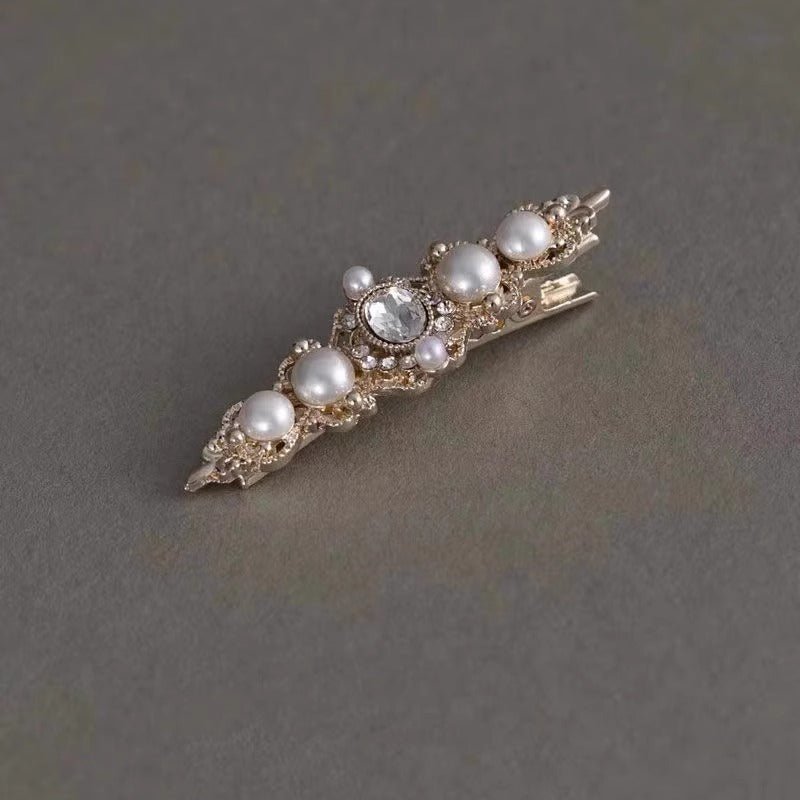 Vienna Pearl Hair Clip - Freshwater Pearls - Abbott Atelier