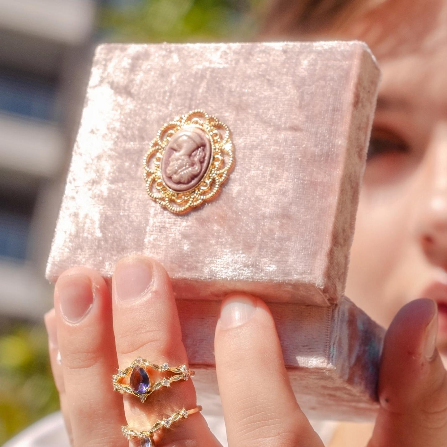 Vintage Jewelry Box (Ring/Necklace) - Abbott Atelier - Abbott Atelier