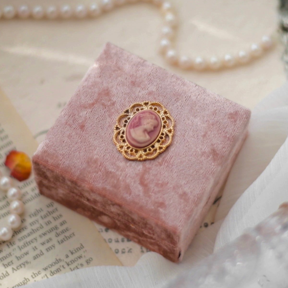 Vintage Jewelry Box (Ring/Necklace) - Abbott Atelier - Abbott Atelier
