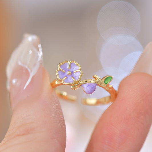 Wisteria Blossom Ring - Gold - Plated - Abbott Atelier