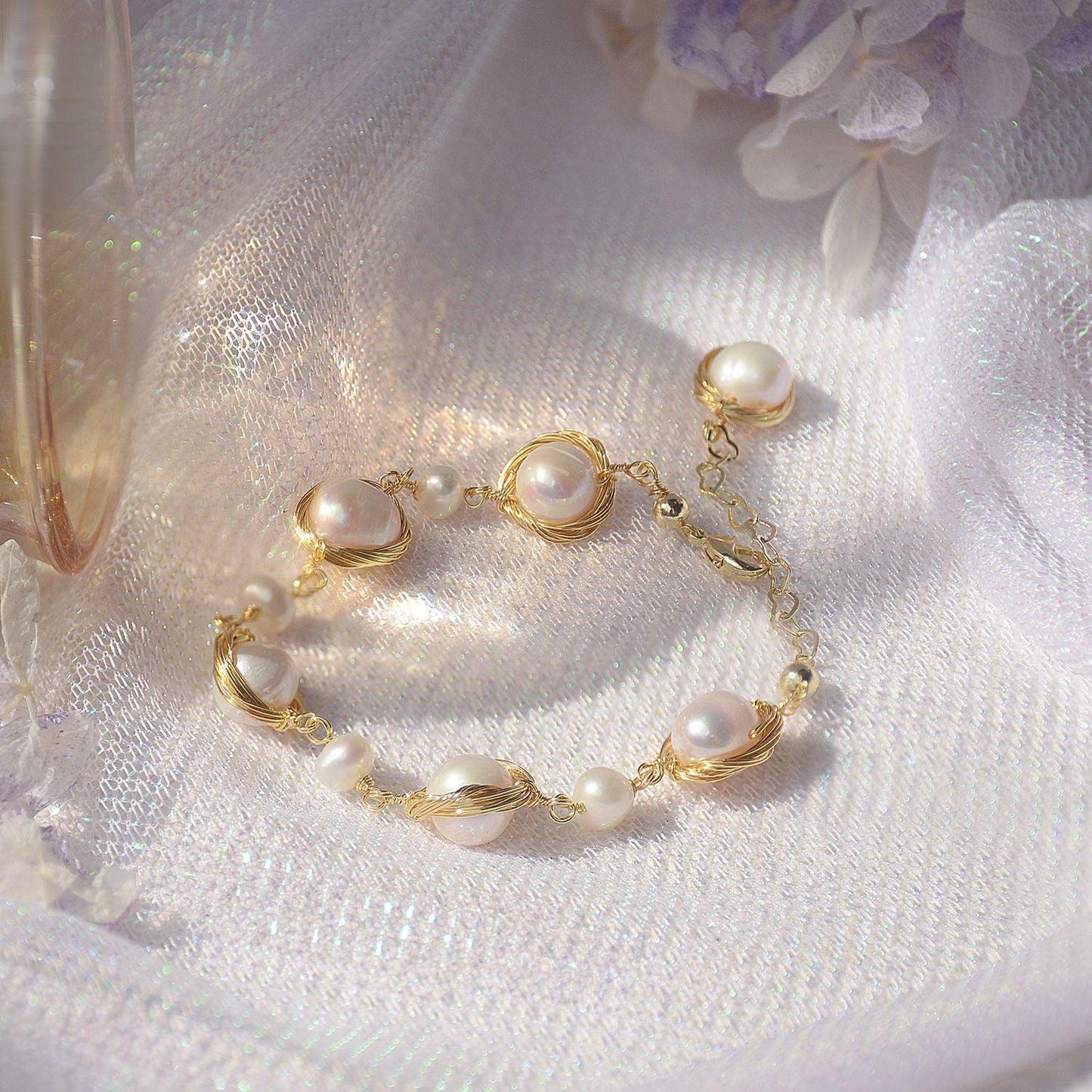Baroque Pearl Bracelet - Abbott Atelier
