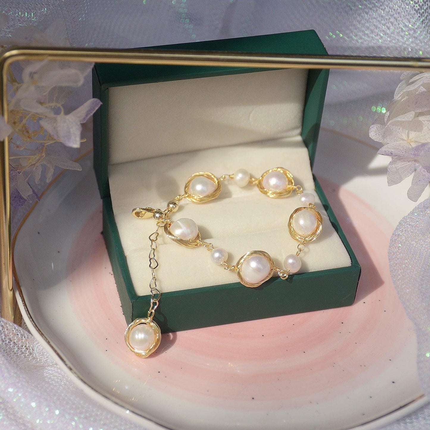 Baroque Pearl Bracelet - Abbott Atelier