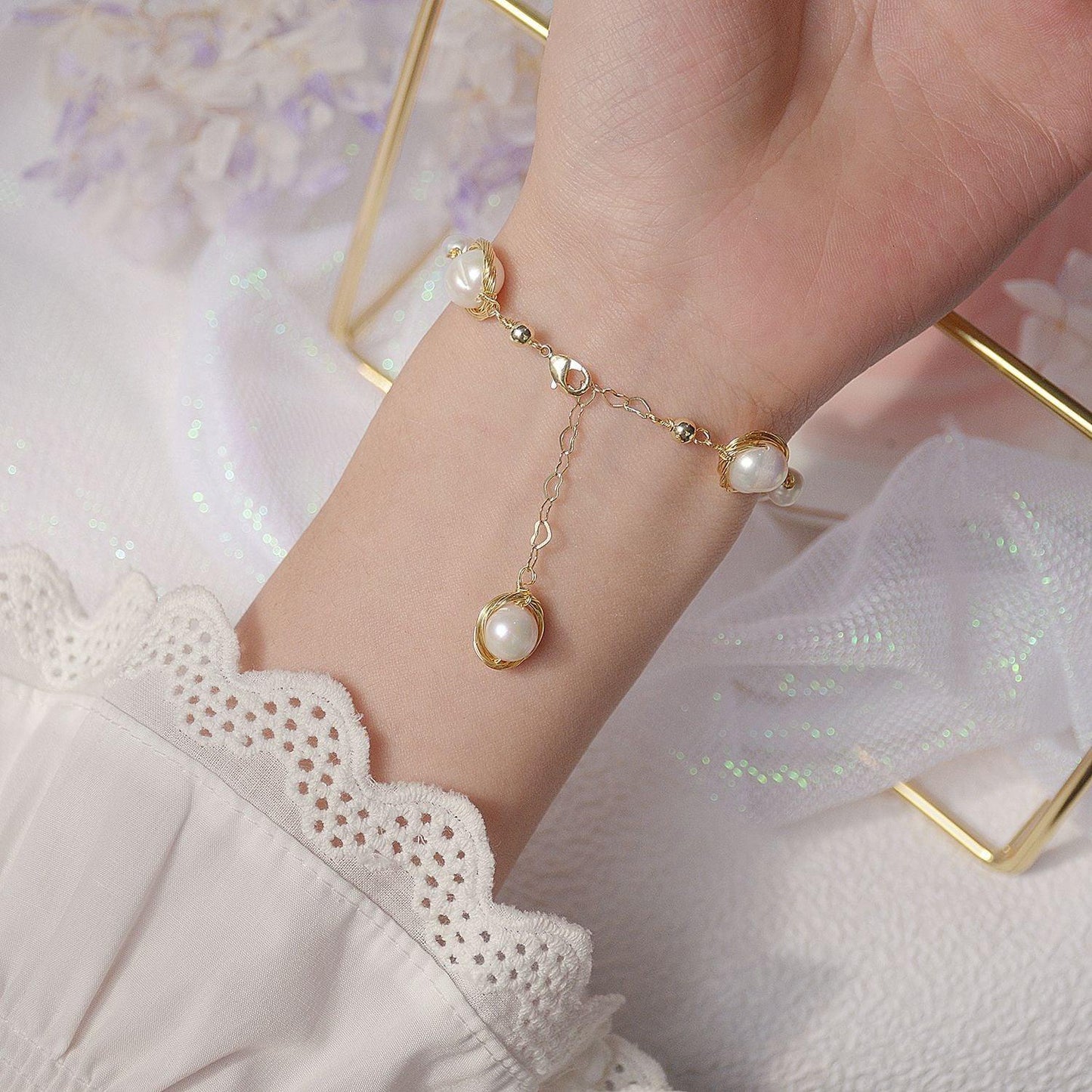 Baroque Pearl Bracelet - Abbott Atelier