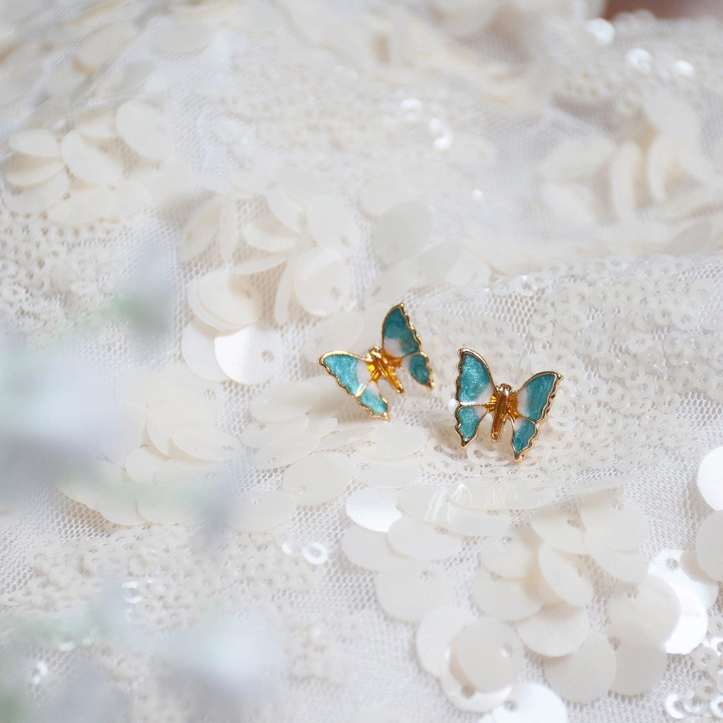 Butterfly Stud Earrings 016 - Abbott Atelier