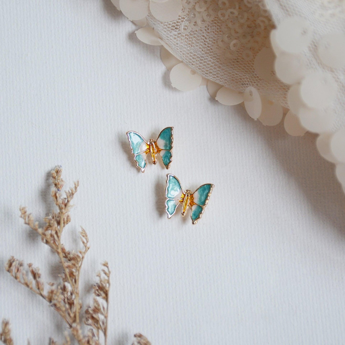 Butterfly Stud Earrings 016 - Abbott Atelier