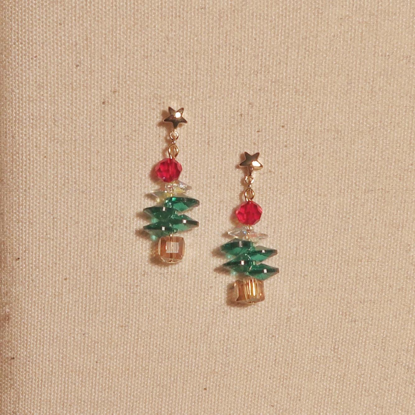 Christmas Tree Earrings 069 - Abbott Atelier