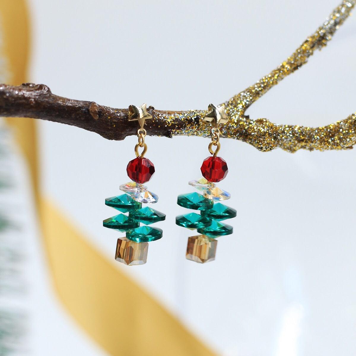 Christmas Tree Earrings 069 - Abbott Atelier