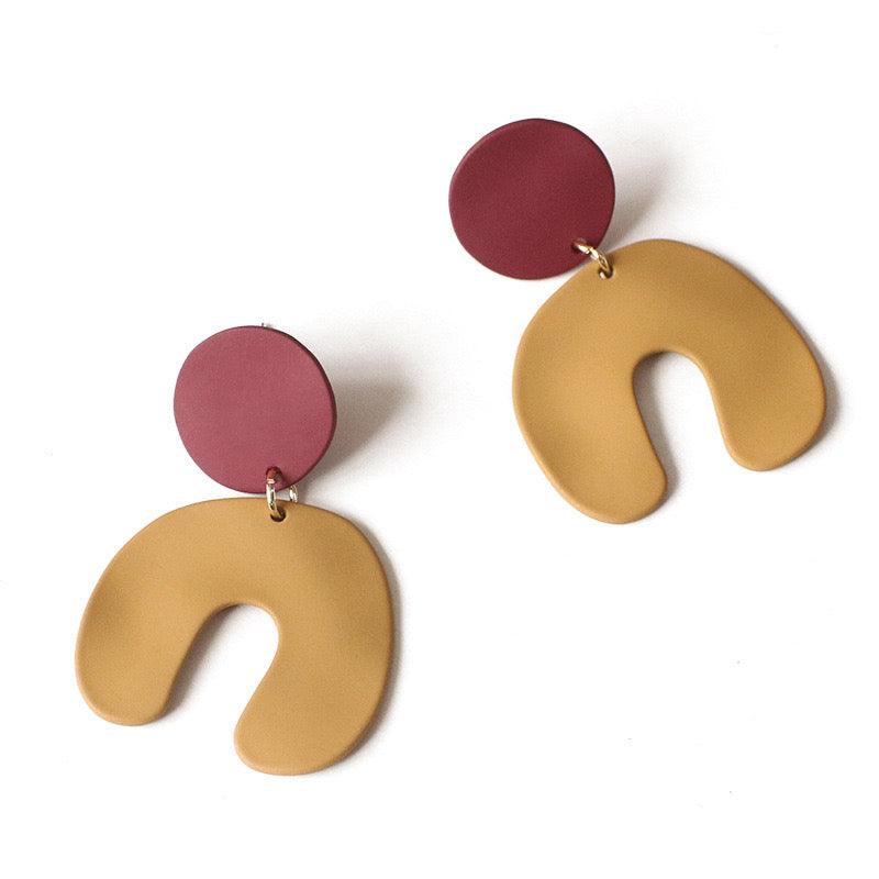 Color Block Earrings 106 - Abbott Atelier