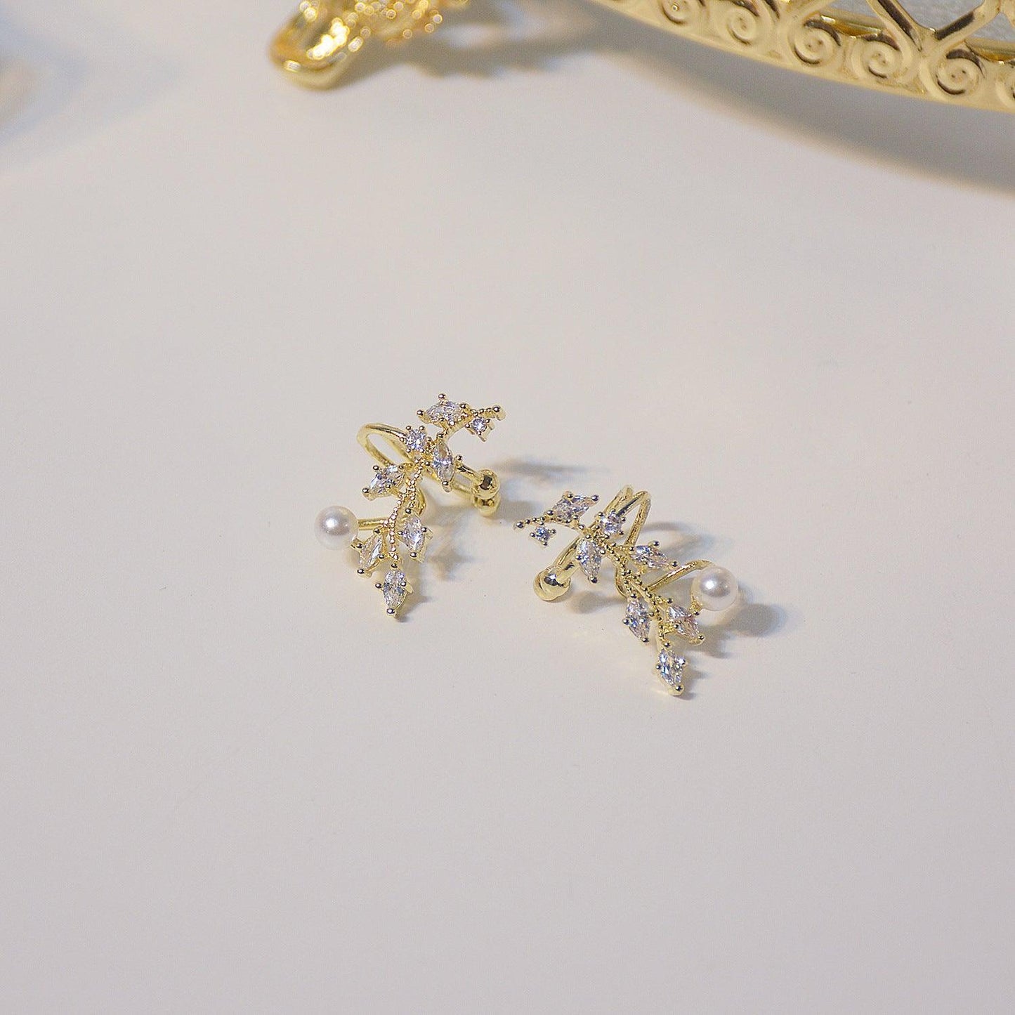 Leaves Ear Cuffs - Abbott Atelier