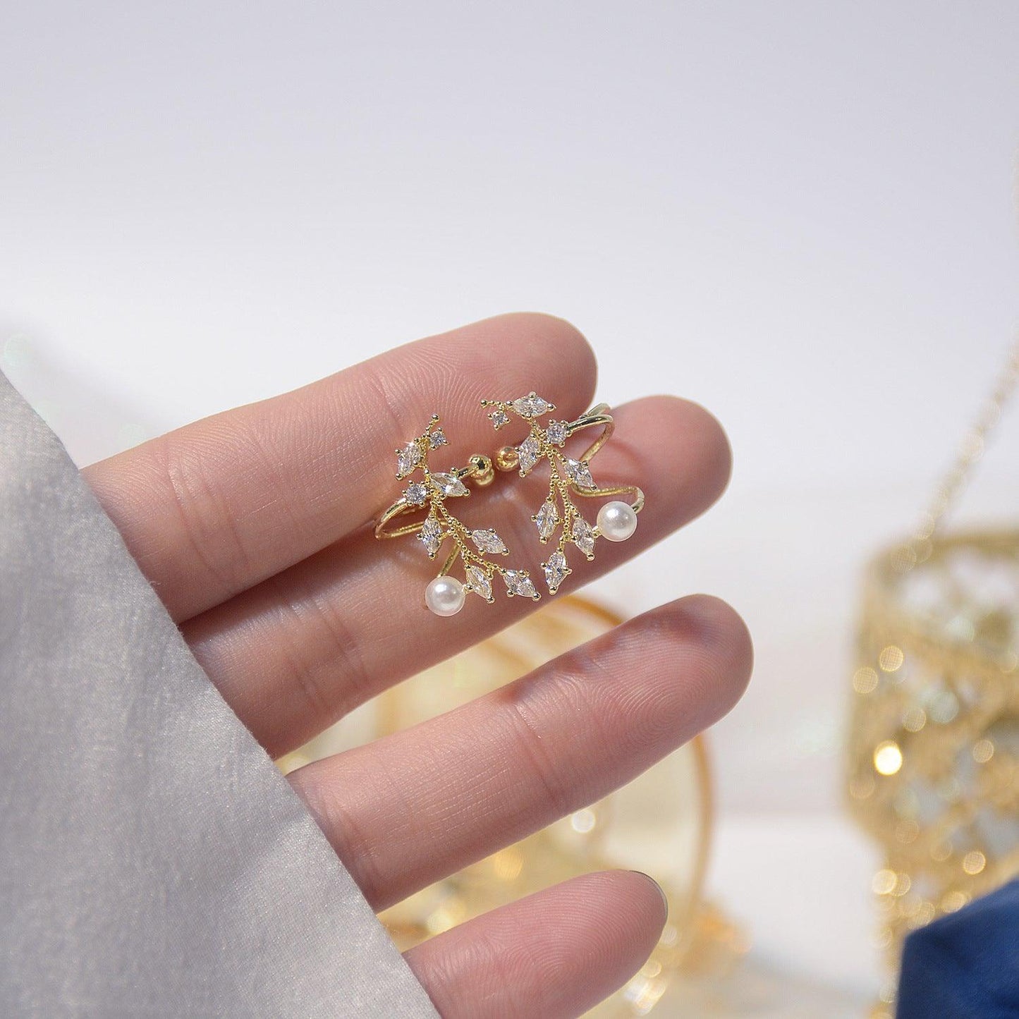 Leaves Ear Cuffs - Abbott Atelier