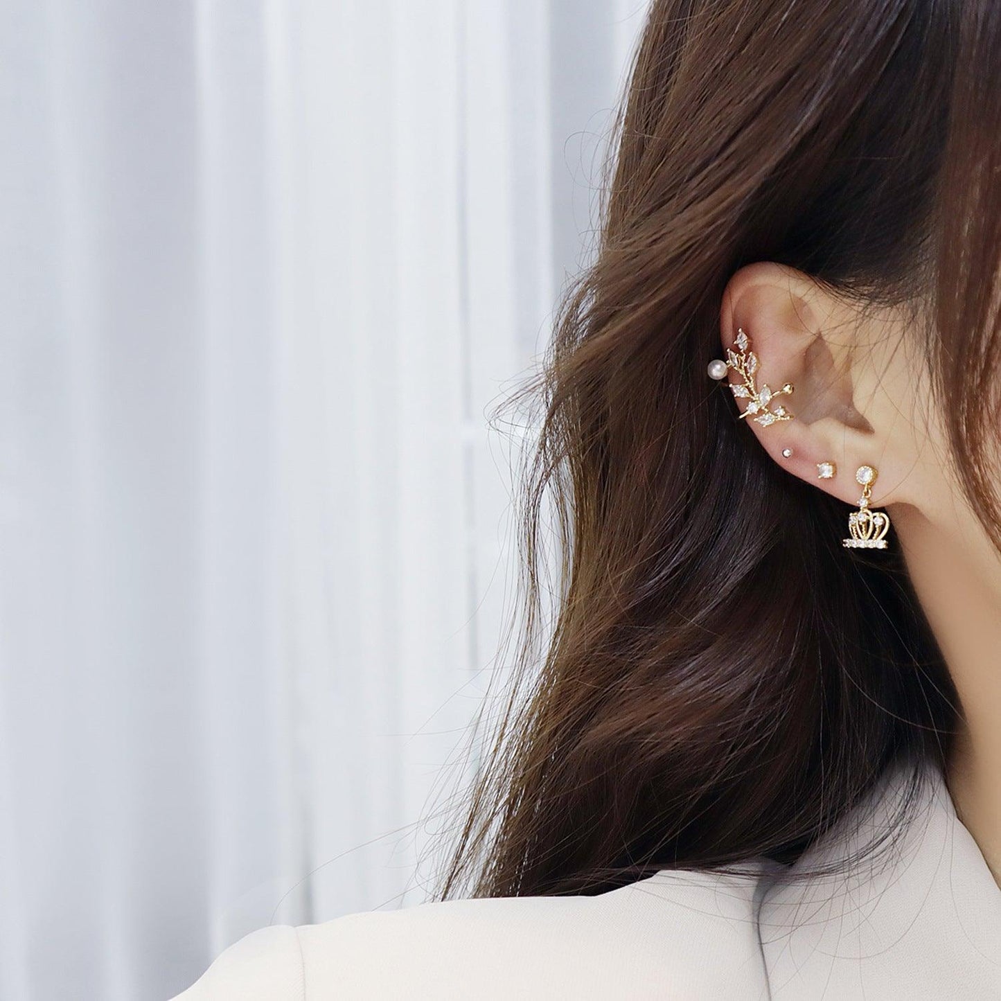 Leaves Ear Cuffs - Abbott Atelier