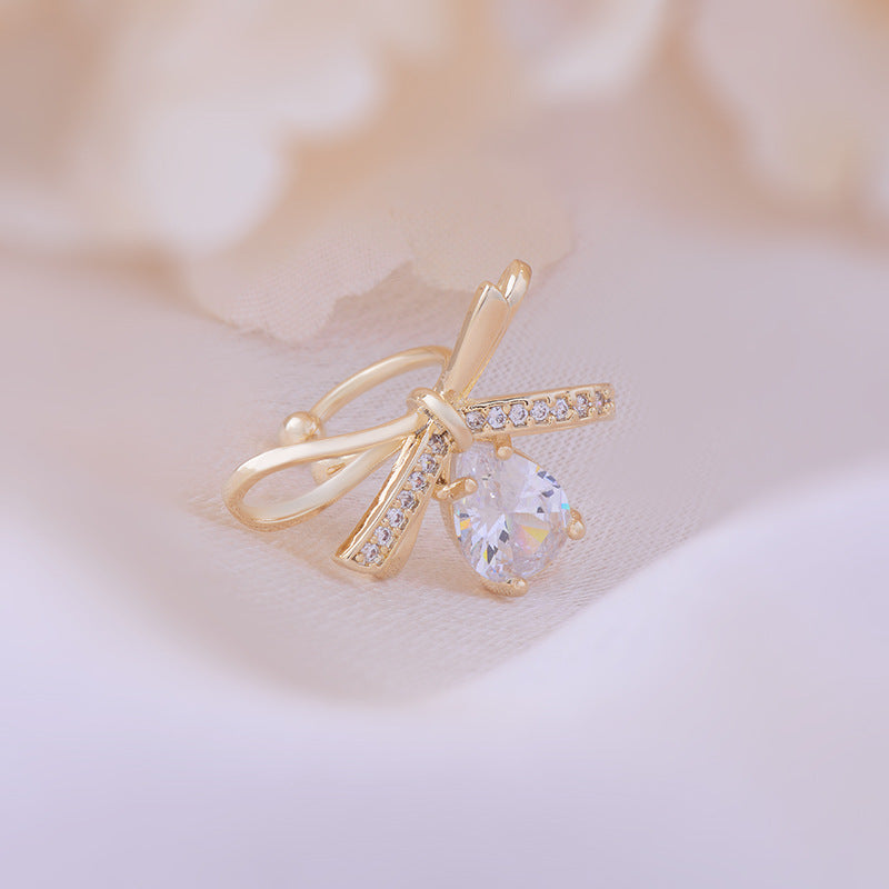 Ribbon Ear Cuff (Left Ear)