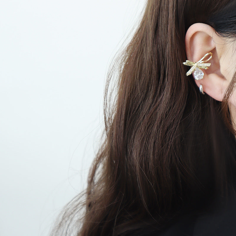 Ribbon Ear Cuff (Left Ear)