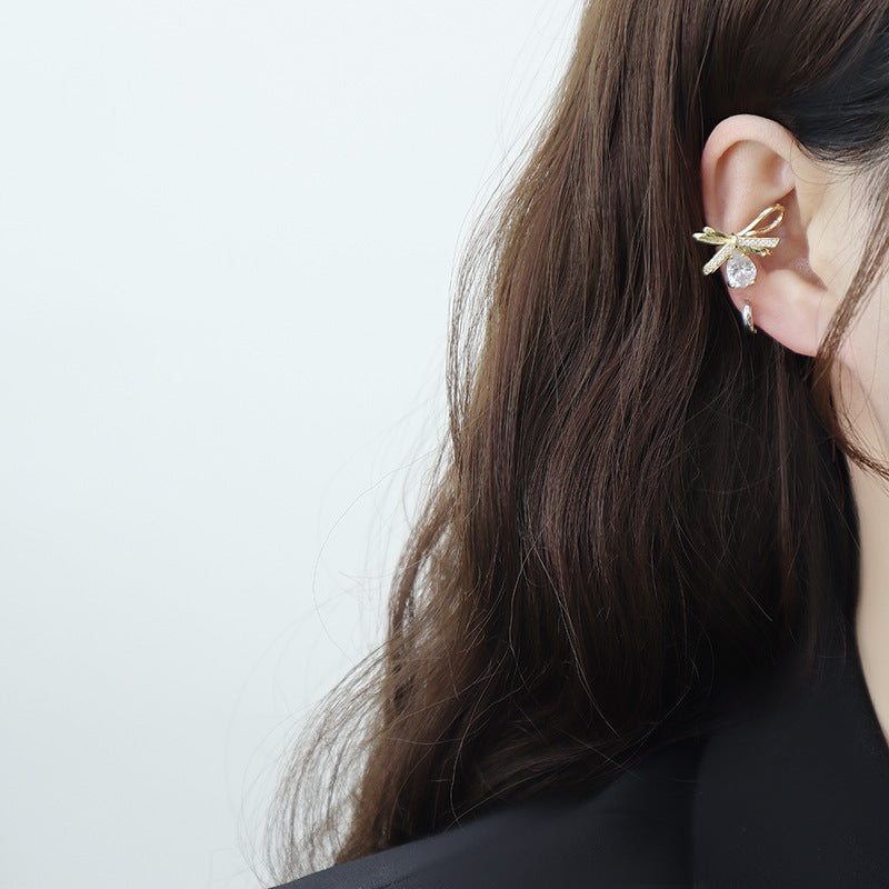 Ribbon Ear Cuff (Left Ear)