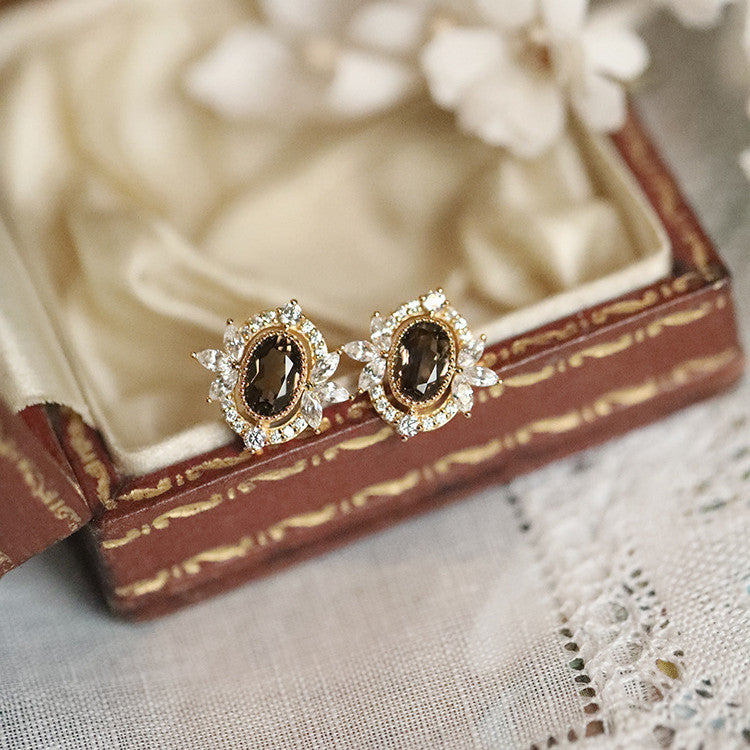 Baroque Earrings - Claire (Solid Silver)