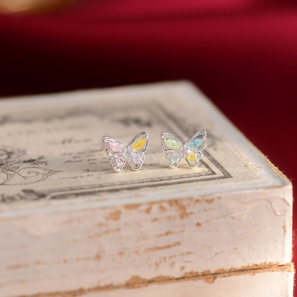 Butterfly Stud Earrings - Lynn