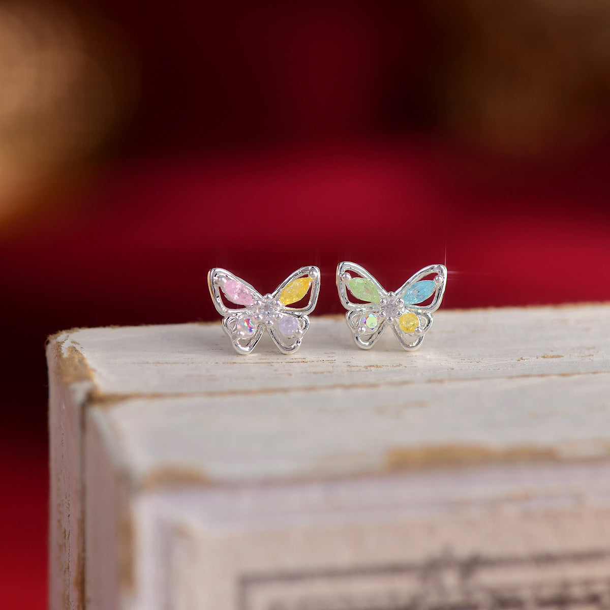 Butterfly Stud Earrings - Lynn