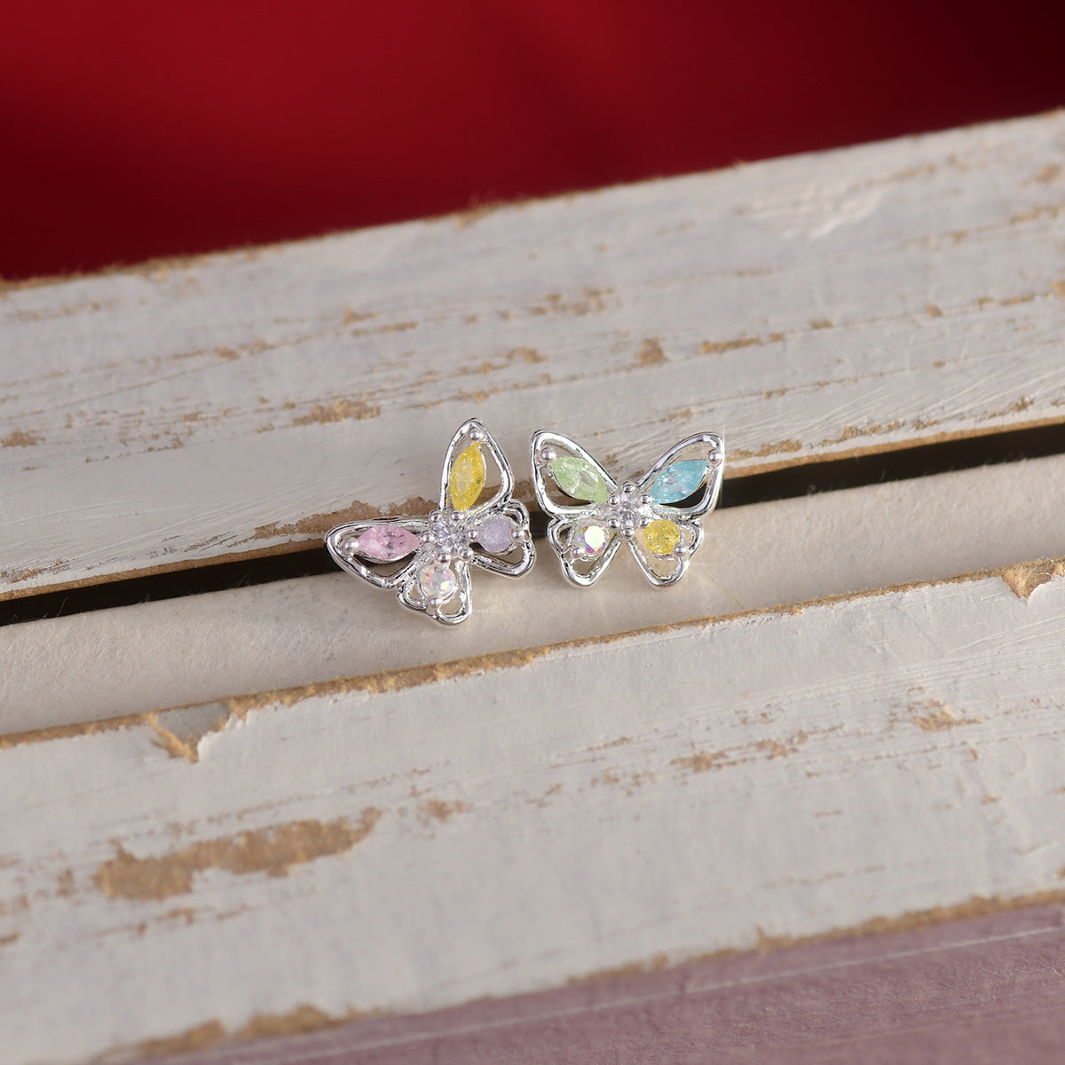 Butterfly Stud Earrings - Lynn