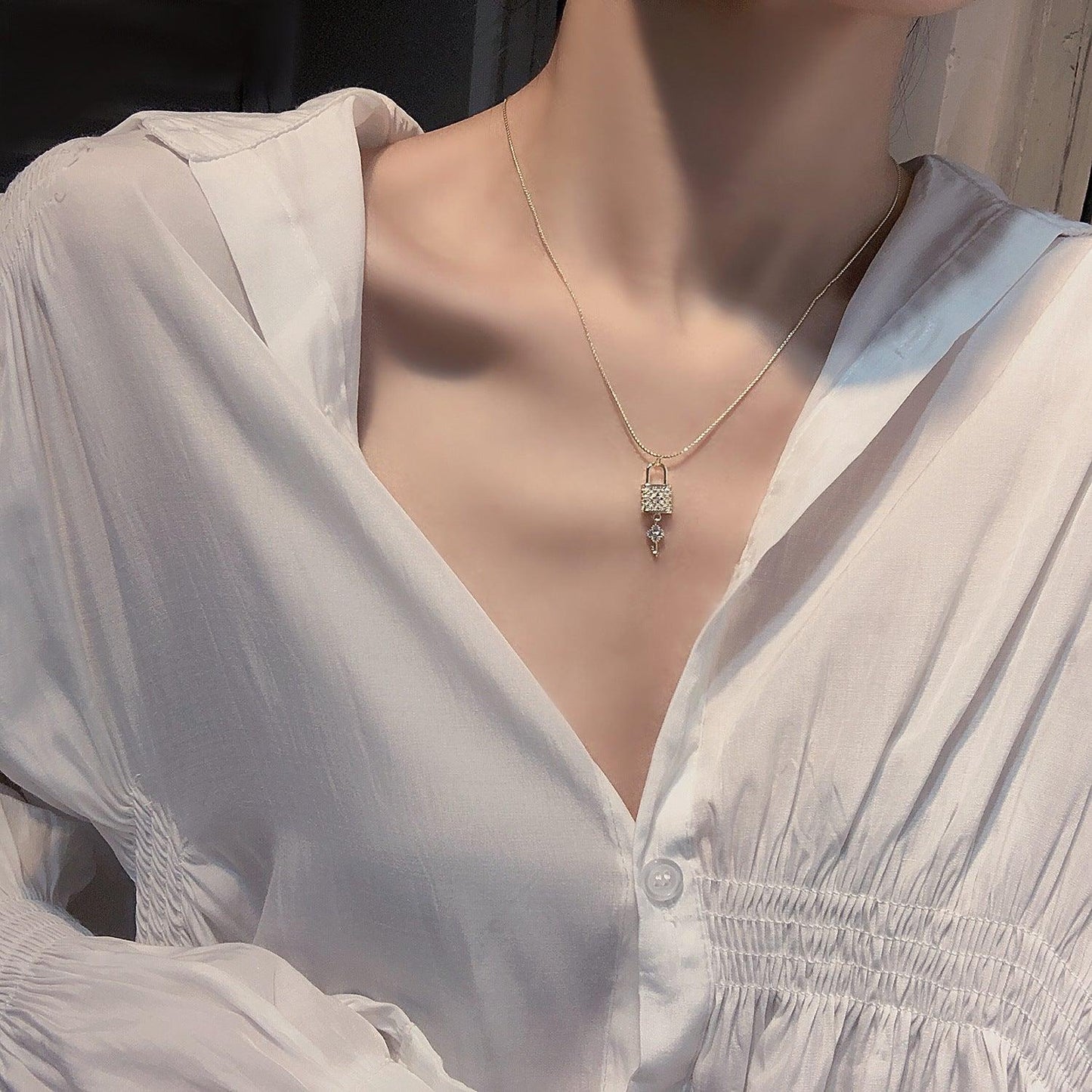 Lock & Key Necklace 013 - Abbott Atelier