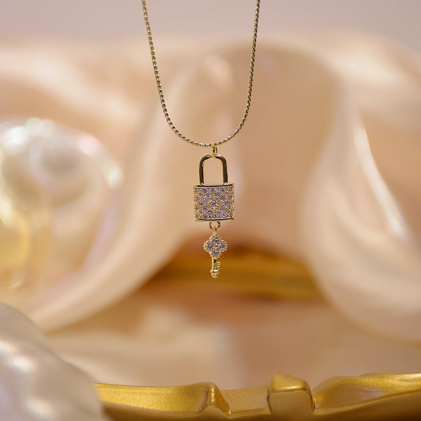 Lock & Key Necklace 013 - Abbott Atelier