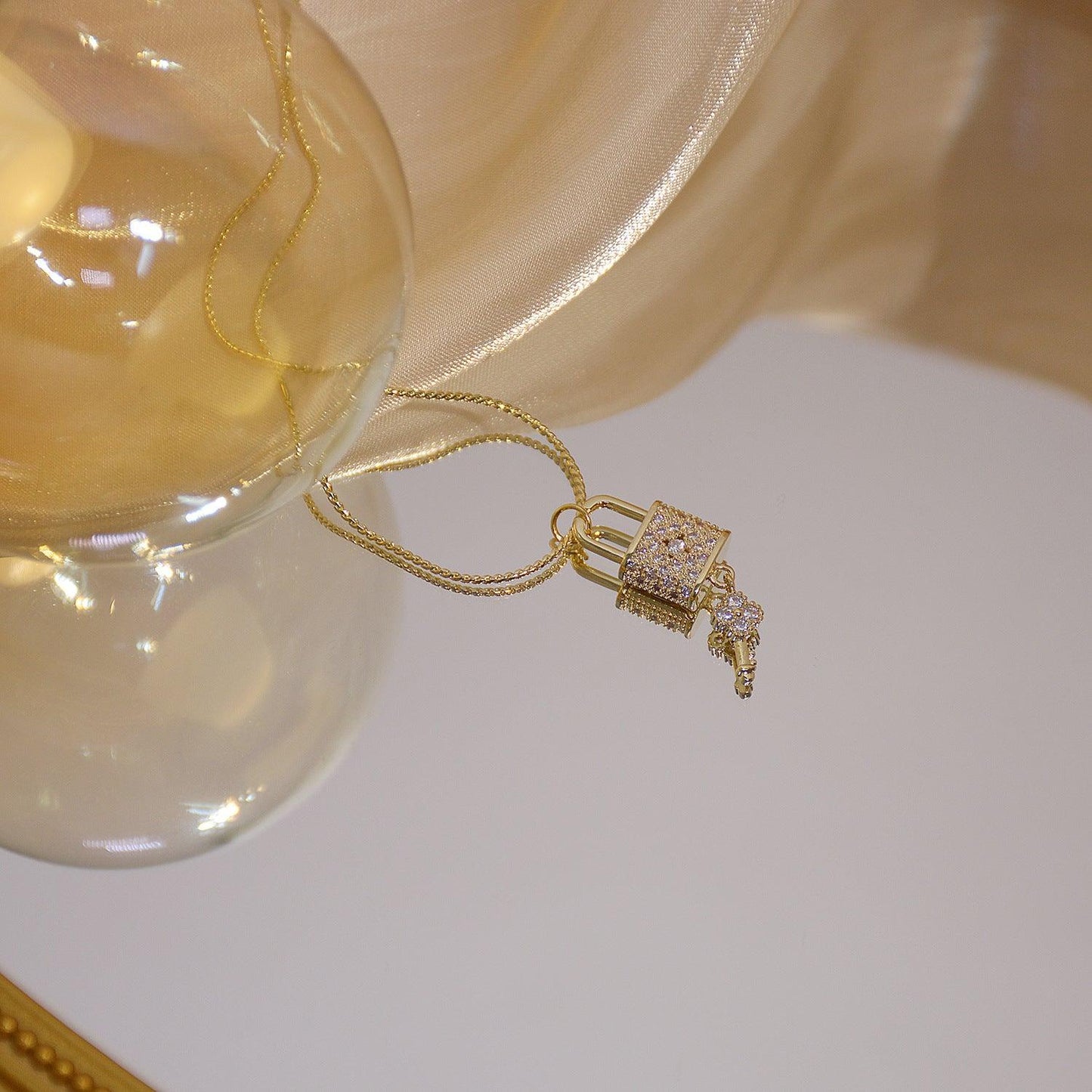 Lock & Key Necklace 013 - Abbott Atelier