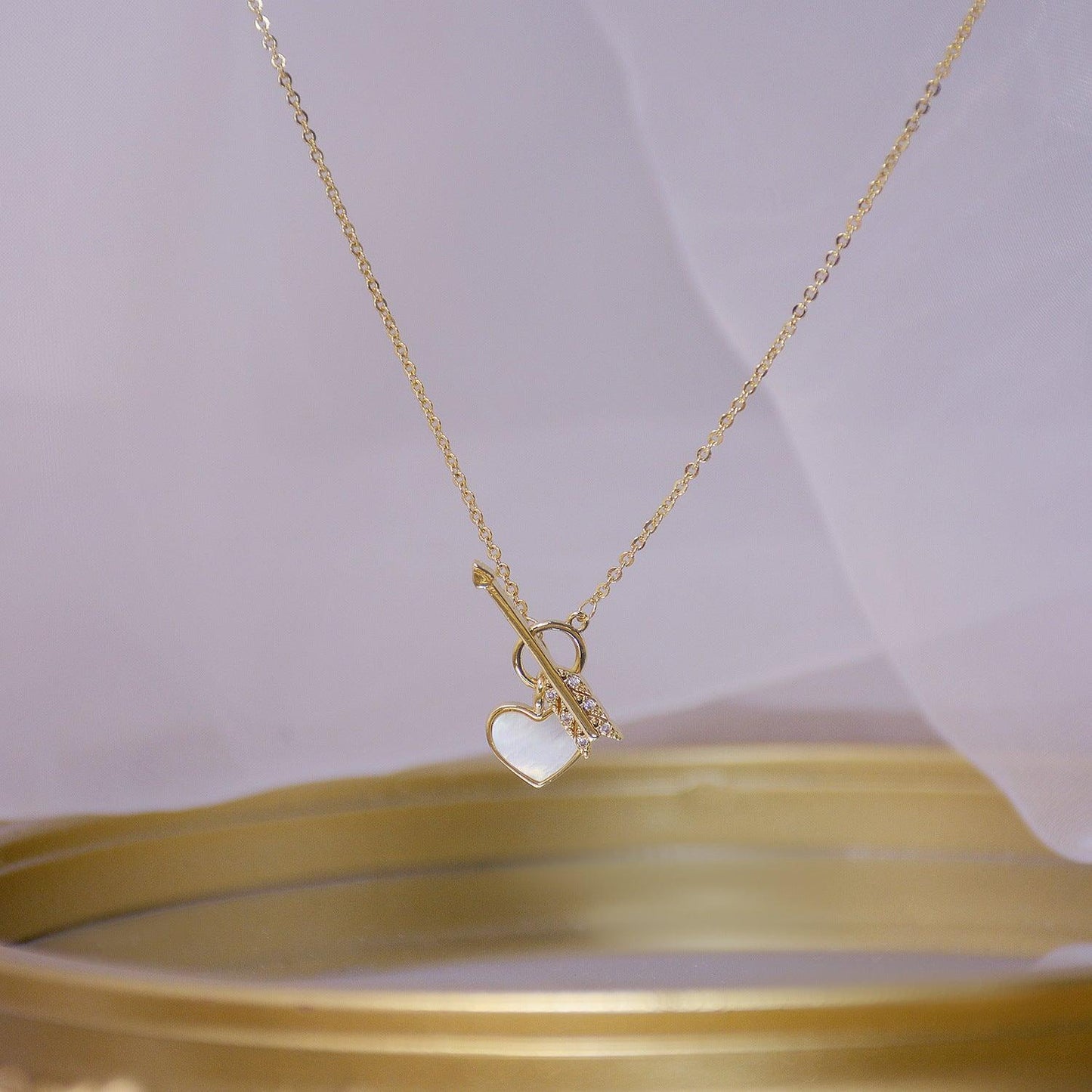 Heart & Arrow Necklace 016 - Abbott Atelier